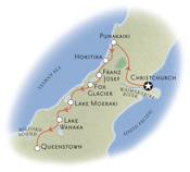 New Zealand Map